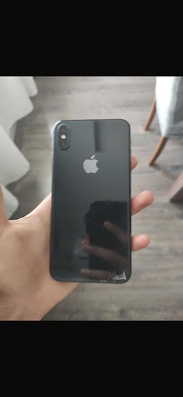 apple komputer: IPhone Xs Max, 256 GB, Black Titanium, Face ID — 1