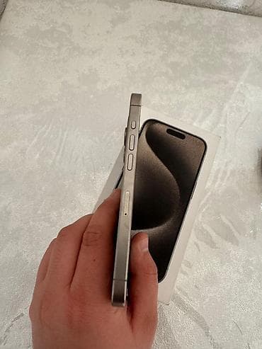 iphone faizsiz kredit: IPhone 15 Pro, 128 GB, Natural Titanium, Face ID — 3