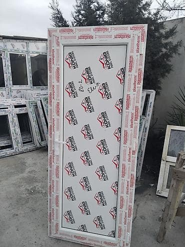 plasdik qapi: PANORAMA markalı PVC qapılar Sadə qapılar90 manat bəzəyli qapıları 130 — 8