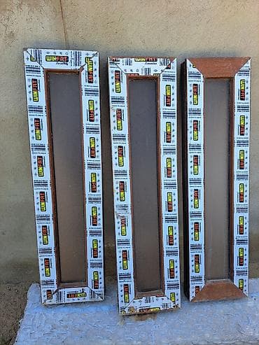 Təmir və tikinti: Təkqat şüşə paketi Plastik pəncərə, Еni: 23 sm, Uzunluğu: 87 sm — 1