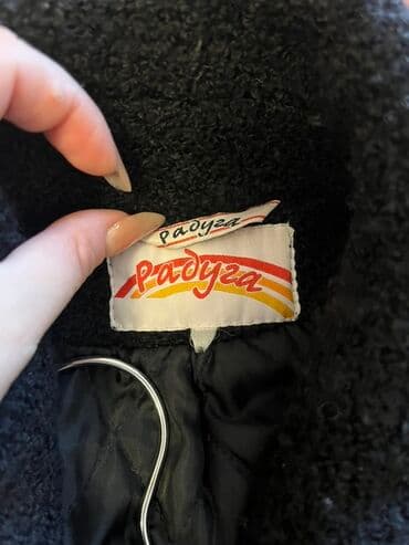 tek qas sirqalar: Palto, rəng - Qara — 3