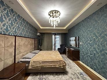 7 mikrorayon: İcarəyə verilir 4 otaqlı yeni tikili 186 m², Şah İsmayıl Xətai m — 6