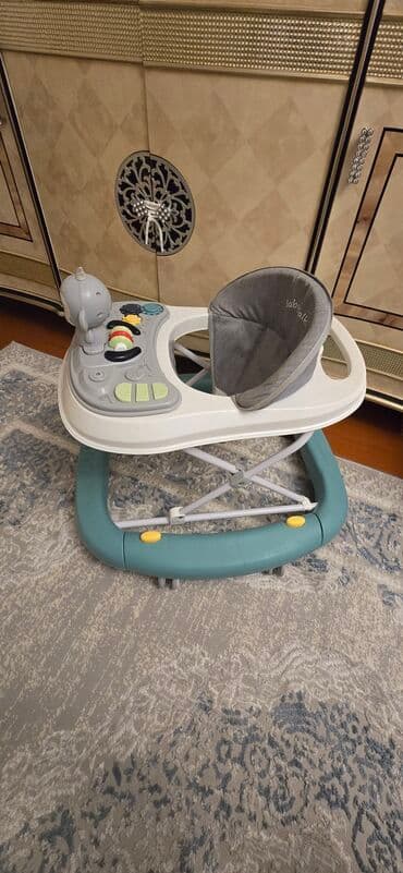 Ходунки, костыли, трости, роллаторы: Uşaq gəzdirəni (baby walker) - Marka yazısı: “Babywalk” (oturacaq — 2