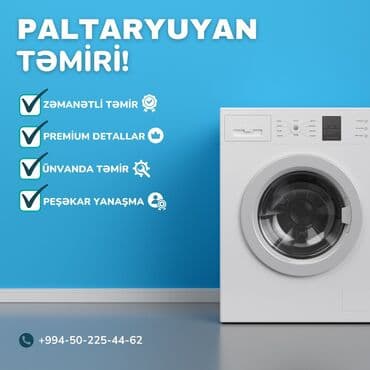 paltar yuyan usta: 🛠️ Bütün növ paltaryuyan və qabyuyanların təmiri 🔍 Diaqnostika və — 1