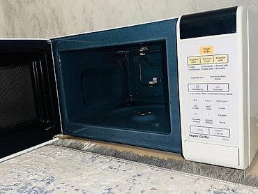 sobada: Mikrodalğalı soba Samsung, Quraşdırılan, Mikrodalğalar ilə, rəng - Ağ, İşlənmiş — 4