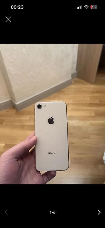 ucuz apple telefon: IPhone SE 2020, Qızılı, Barmaq izi — 2