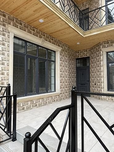 yeni yasamal ipoteka evler: İki mərtəbəli müasir fərdi ev - Memarlıq: Dekorativ kərpic üzlüklü — 5