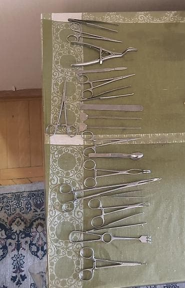 Peşəkar cərrahi alətlər dəsti Tərkibində müxtəlif prosedurlar üçün