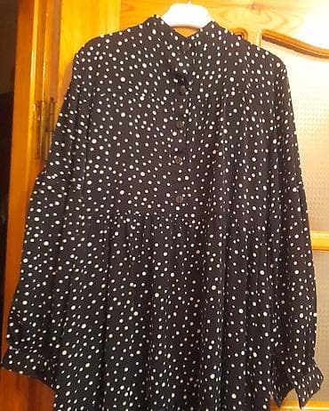 Qara-ağ xallı qadın donu - Rəng və naxış: Qara əsas üzərində ağ xallı — 2