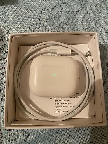 zile telefoni iphone: Orginal Apple AirPods (3-cü nəsil) – simsiz qulaqlıq Xüsusiyyətlər: - — 2