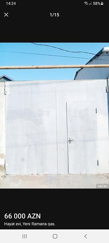 YENİ RAMANDA EV SATILIR 3 OTAGDI QUXNAYLA 4 OTAG EV CÜT DAŞDI