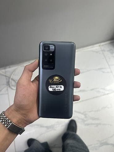 ТВ и видео: Redmi Note 10, 64 ГБ, цвет - Серый, Две SIM карты — 1