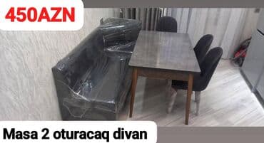 🇹🇷Turkiye istehsali. Metbex masa desti Masa 4oturacaq Masa 80*130