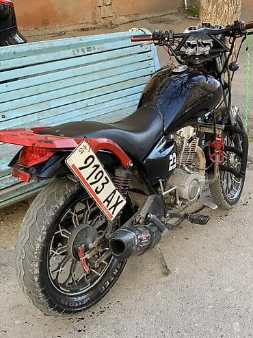 passat diskleri: Motosiklet – kafe-reyser üslubunda kustom - Rəng: qara/qırmızı — 3