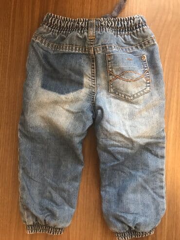 детские вещи на комиссию: Mothercare 12-18 ay мазакея 12-18 месяц джинсы и брюки. Cins şalvar — 2