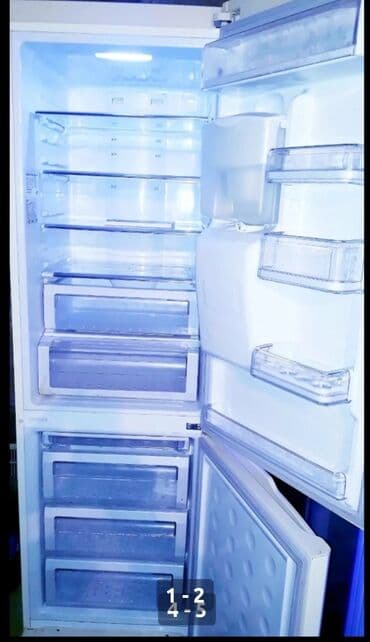 averlok satiram: 2 qapılı Samsung Soyuducu Satılır, rəng - Boz — 2