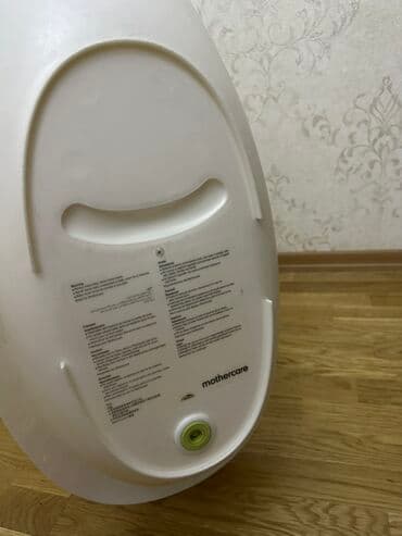 Mobil telefonlar üçün digər aksesuarlar: Mothercare uşaq vannası - Rəng: ağ, yaşıl detal və tıxac - Ergonomik — 4