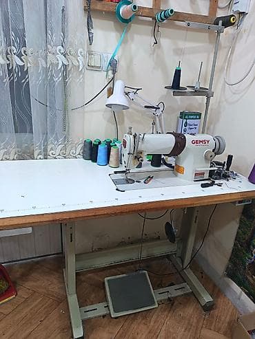 Sənaye tikiş maşını – GEMSY (üst masalı komplekt) - Marka/model — 1