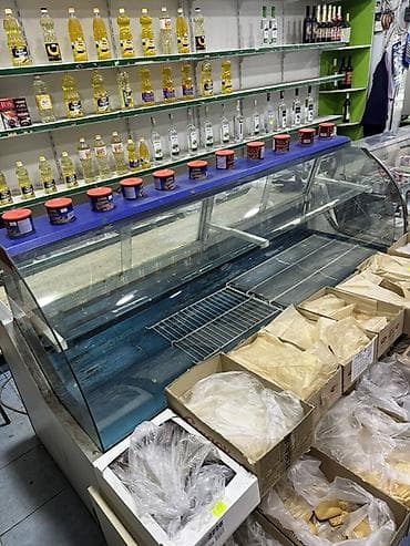 Холодильное оборудование: Məhsul: Mağaza üçün soyuducu vitrinin xətti Təsvir: - Uzun vitrin — 2