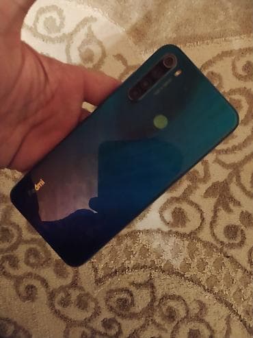 Аудиотехника: Redmi Note 8, 64 ГБ, цвет - Голубой, Отпечаток пальца — 4