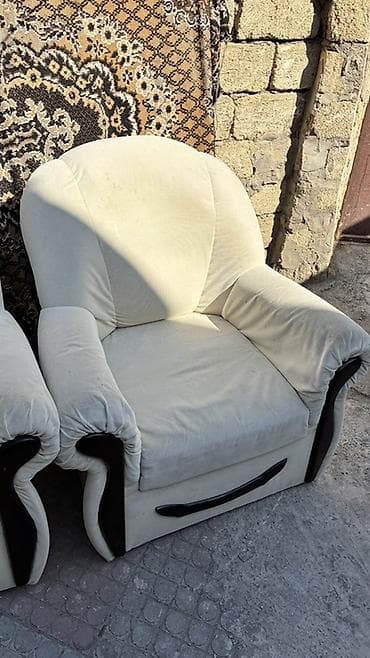 bar mebeli: İşlənmiş, Kreslo, Vеlur parça — 3