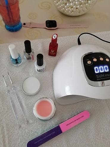 coat: Manikür və gel-lak üçün tam dəst - SUN X15S LED/UV dırnaq lampası — 1