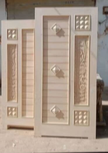 Divar kağızları, oboy: Taxta qapılar – klassik oyma dizaynlar Məhsul təsviri: - Material — 9