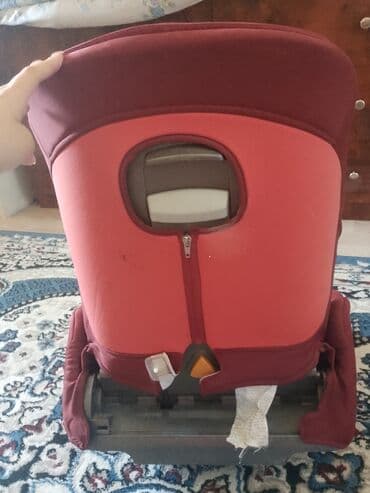 maşın üçün uşaq oturacağı: Uşaq avtomobil oturacağı - Rəng: tünd albalı/bordo və açıq qırmızı - — 3