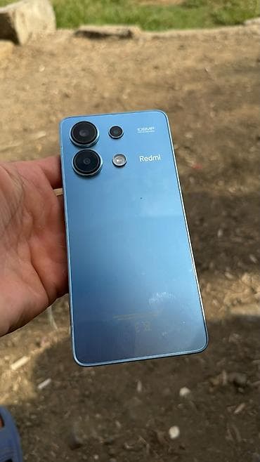 moto usda: Redmi Note 13, 256 GB, rəng - Göy, Barmaq izi — 3