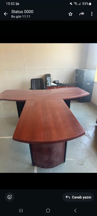 офисная мебель баку: Ofis Mebeli şəkildə görünənlər hamsı birlikdə dəst satılır qiyməti — 4