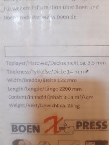 taxta qutular: Tarkett/BOEN “Epoque” taxta döşəmə (hardwood flooring) - Model — 3