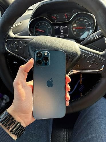 iphone 12 pro max 128 ikinci el: IPhone 12 Pro Max, 128 GB, Mavi, Face ID — 1