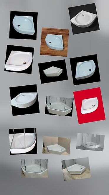 dus seti: Material: FİBER AKRİL ölçülər mövcuddur. Bazar dəyərindən ucuz — 6