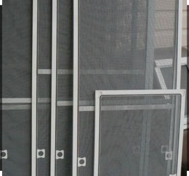 Pəncərə və qapı üçün setkalari sifarişi Pəncərə üçün setkalar Sadə