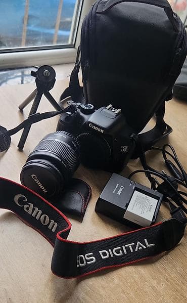 canon 50 mm: Canon EOS 550D DSLR fotoaparat dəsti Ideal veziyetdedir. Her bir seyi — 5