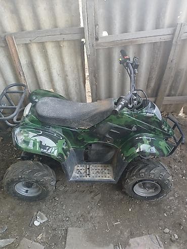 Kvadrosikllar: Uşaq/yeniyetmə üçün mini ATV (kvadrotsikl) - Korpus: yaşıl kamuflyaj — 2