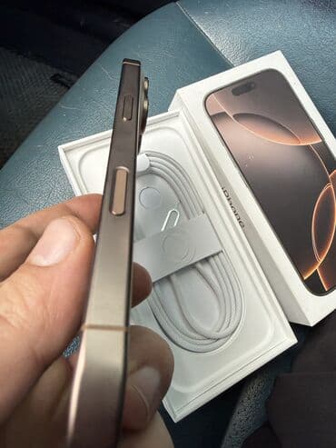 a12 telefonu: IPhone 16 Pro, 128 GB, Desert Titanium — 6