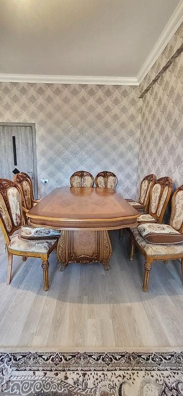 F99Malaziya istehsalı Masa dəsti 600₼. 8 oturcağı var.Ünvan
