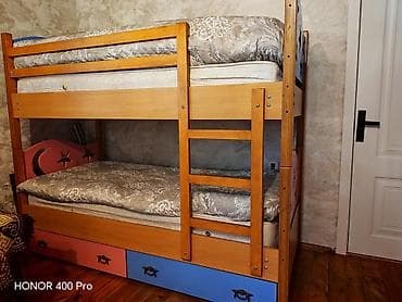 matras islenmis: Oğlan və qız üçün, İşlənmiş, Çarpayı, Matras ilə, Siyirməli, Taxta — 4
