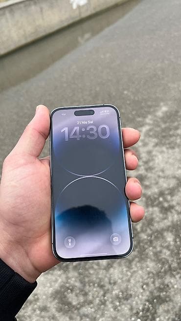 apple komputer: IPhone 14 Pro, 128 GB, Deep Purple, Face ID — 2