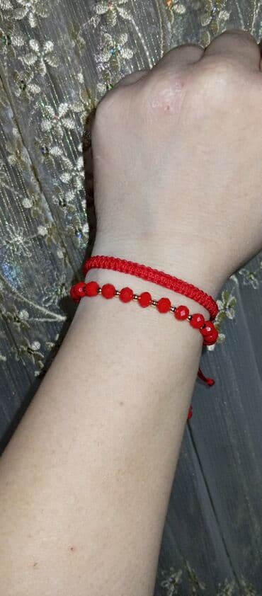 ikinci el cantalar: Məhsul: Əl işi boncuk və daşlardan hazırlanmış müxtəlif qolbaqlar - — 3