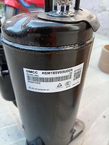 konsoner: Kondisioner kompressoru – GMCC scroll tipli Xüsusiyyətlər: - — 5
