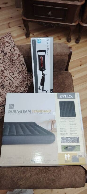 Матрас и насос