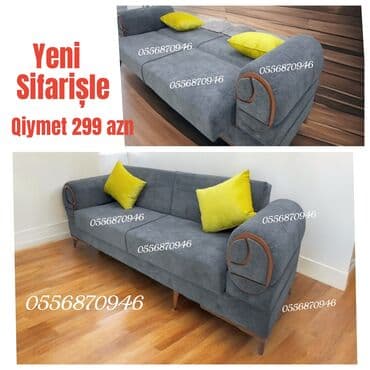 Sifarişlə restoran mebeli: Divan, Qonaq otağı üçün, Parça, Bazalı, Açılan, Kitab — 6