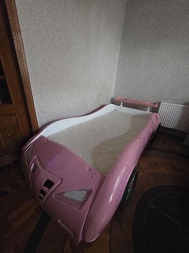 Uşaq üçün avtomobil formalı çarpayı.matras ideal vezyetde ter temiz wp — 4