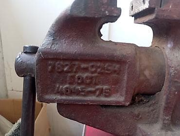 Məngənələr: Dəzgah üçün metal mengə (dəzgah sıxacları) - Material: Dökmə dəmir — 1