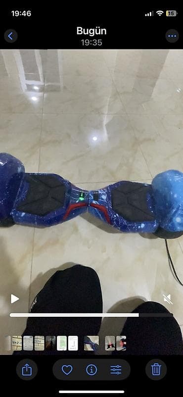 mi skuter: Öz-özünə balanslaşan skuter (hoverboard) Cızıx yoxdu 60 kmh sürrət — 4