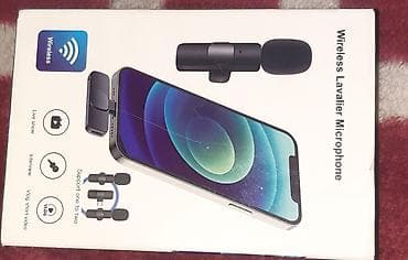 Məhsul: Wireless Lavalier Microphone (simsiz paltara taxılan mikrofon — 2