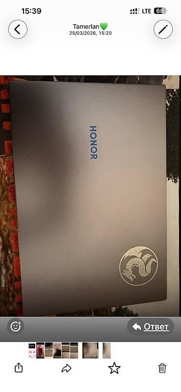 HONOR MagicBook noutbuku - Brend/model: HONOR MagicBook (qapaqda