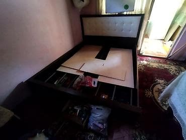 İşlənmiş, İkinəfərlik çarpayı, Bazasız, Matras ilə, Siyirməsiz